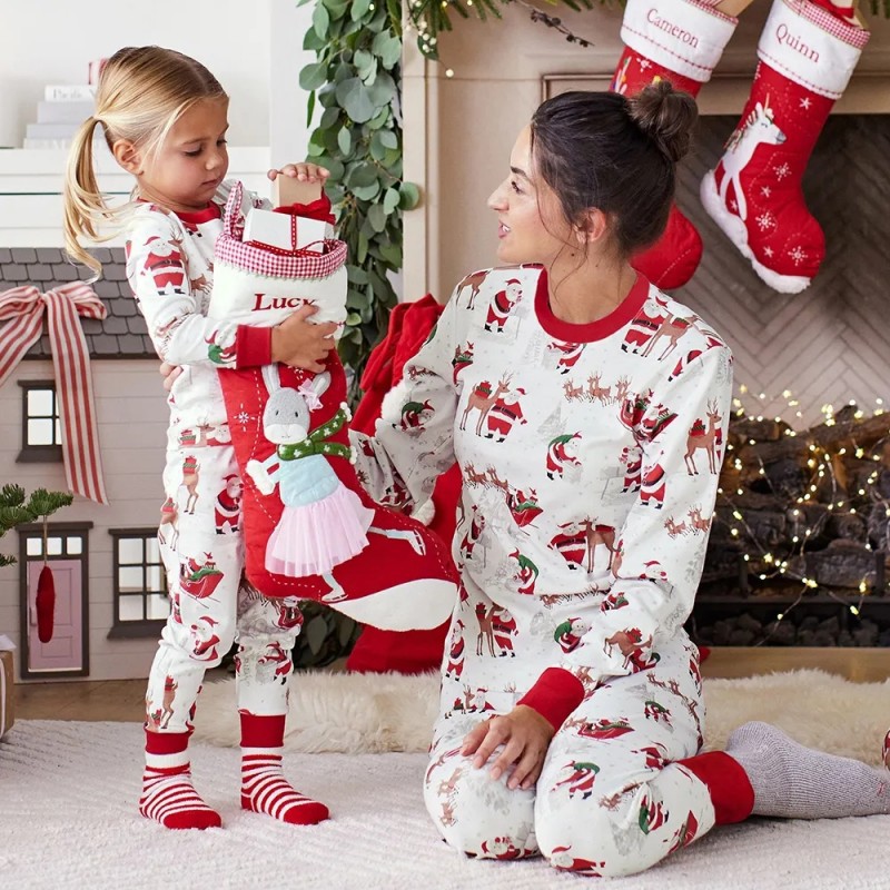 Baby Xmas Clothing - Xmas Family Look Pyjamas Santa Claus
