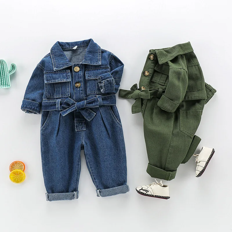 2026 Spring Kids Denim Jumpsui - огляд і ціна Baby Overall Denim