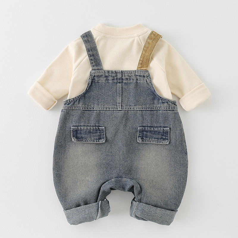 Baby Clothes Denim Overall Set - огляд і ціна Baby Overall Denim