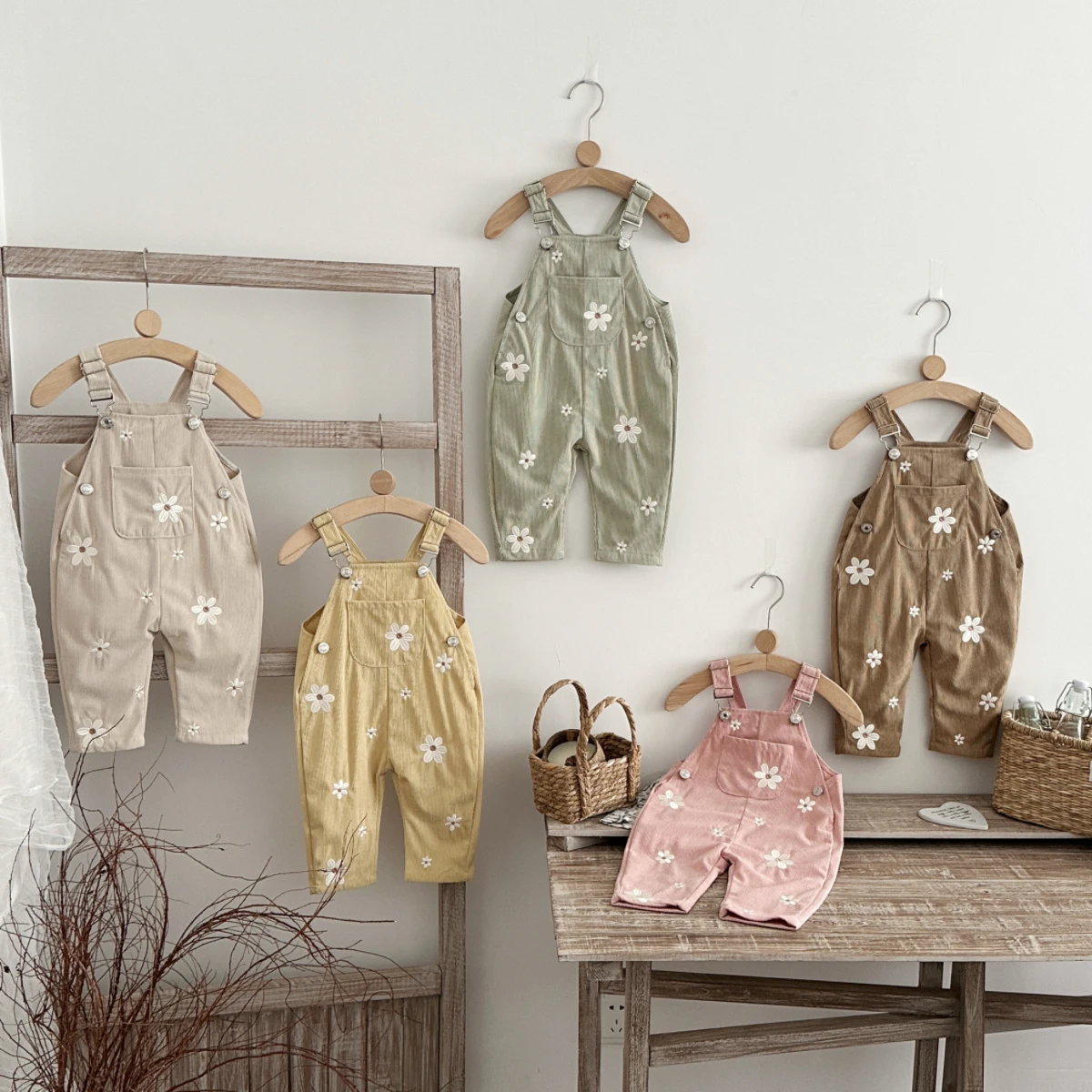 Korean-style Baby Boys Girls J - огляд і ціна Baby Overall Denim