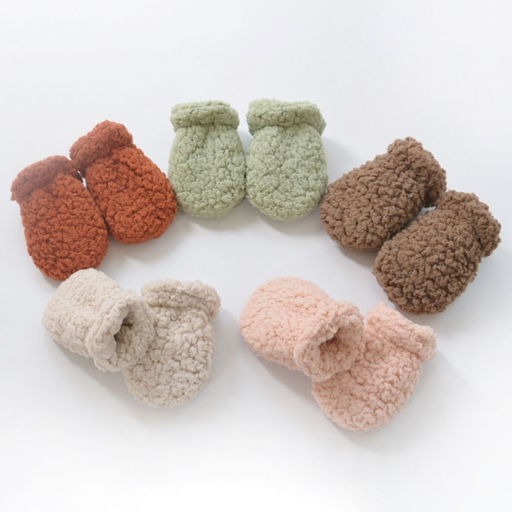Plush Fleece Toddler Hand Warm - огляд і ціна Baby Mittens Scratch