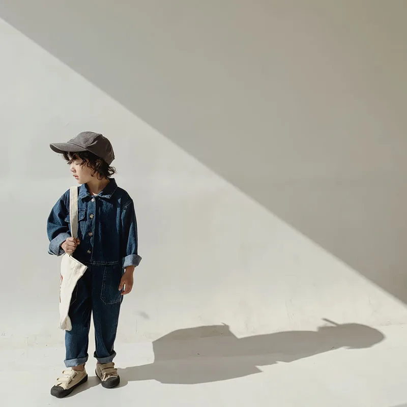 Children Denim Overalls Jumpsu - огляд і ціна Baby Overall Denim