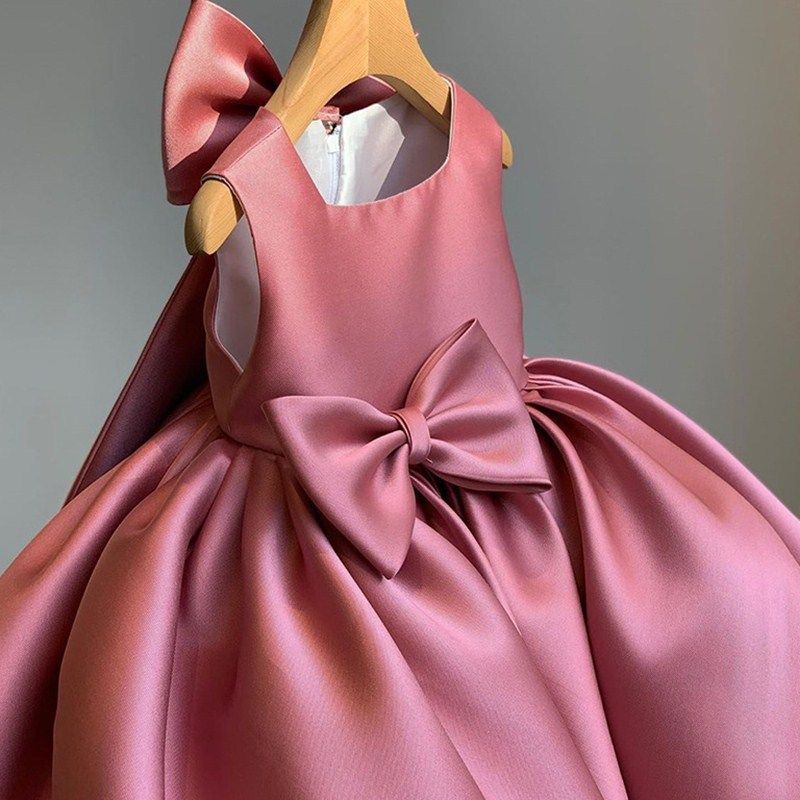 Big Bow Baby Girls Party Dress - огляд і ціна Baby Xmas Clothing