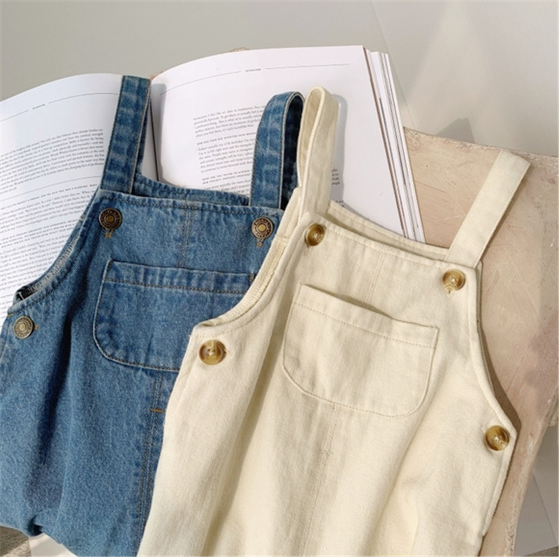 Baby Boy Solid Denim Overalls  - огляд і ціна Baby Overall Denim