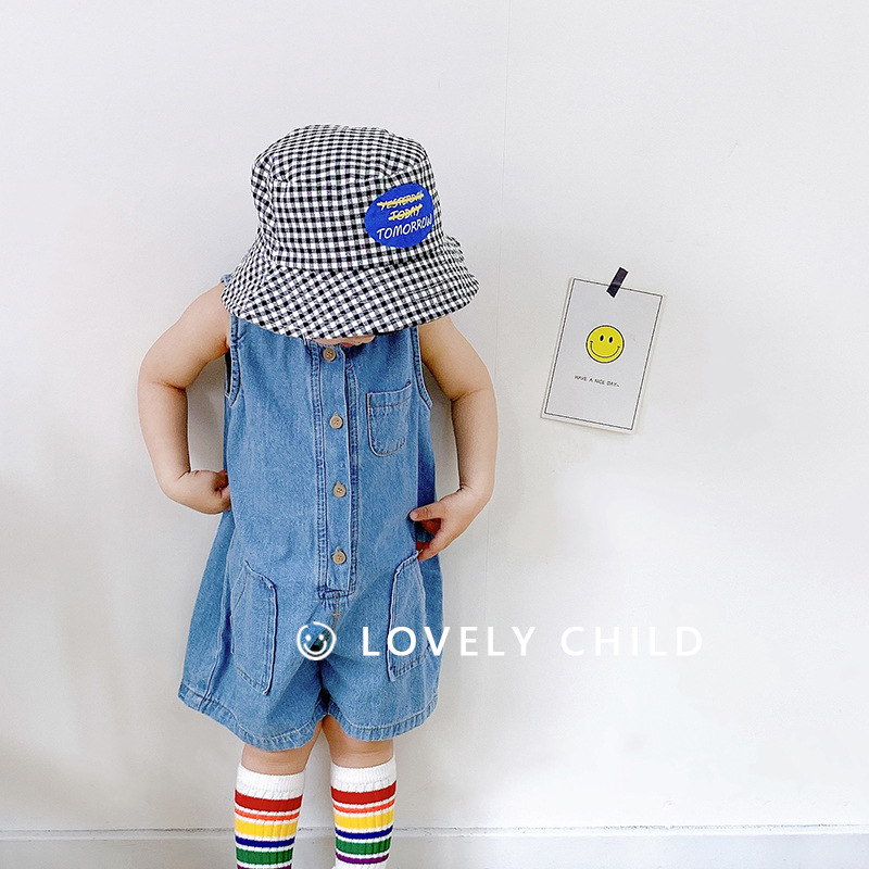 2026 Summer Korean Style Sleev - огляд і ціна Baby Overall Denim
